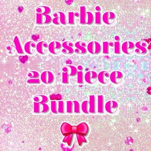 20 PIECE BARBIE DOLL ACCESSORIES MYSTERY BOX